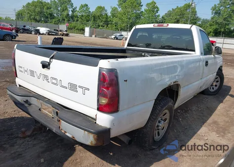 2005 Chevrolet Silverado 1500 Work Truck из США, поврежденный, VIN 1GCEC14T95Z133740